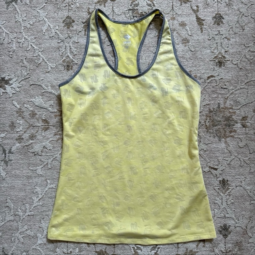 Rabbit Yellow Running Tank Top